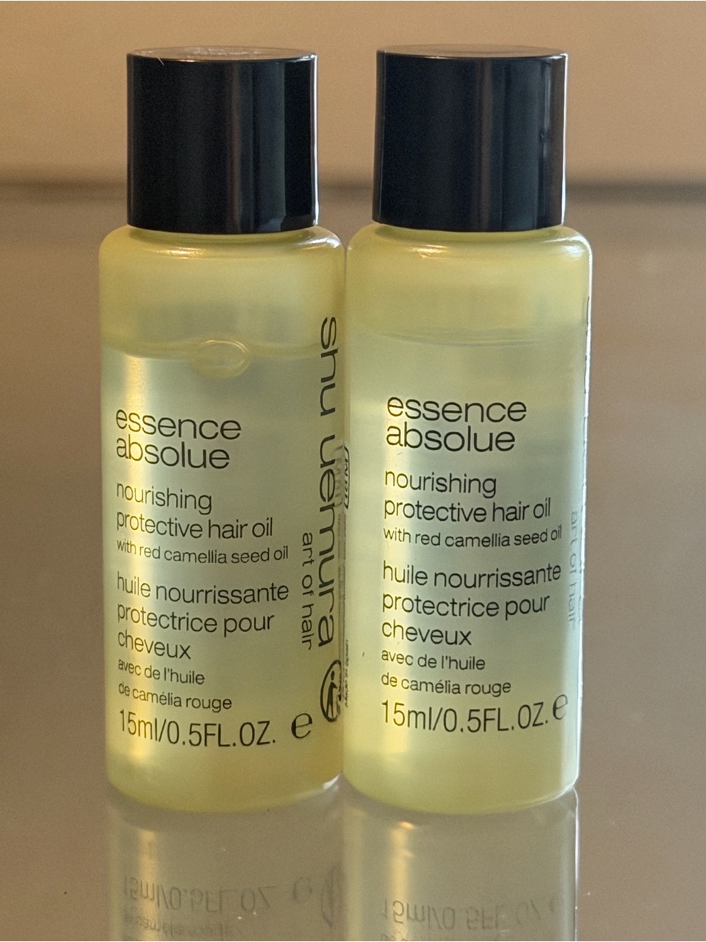 shu uemura essence absolue Nourishing Protective Hair Oil – 15ml x2